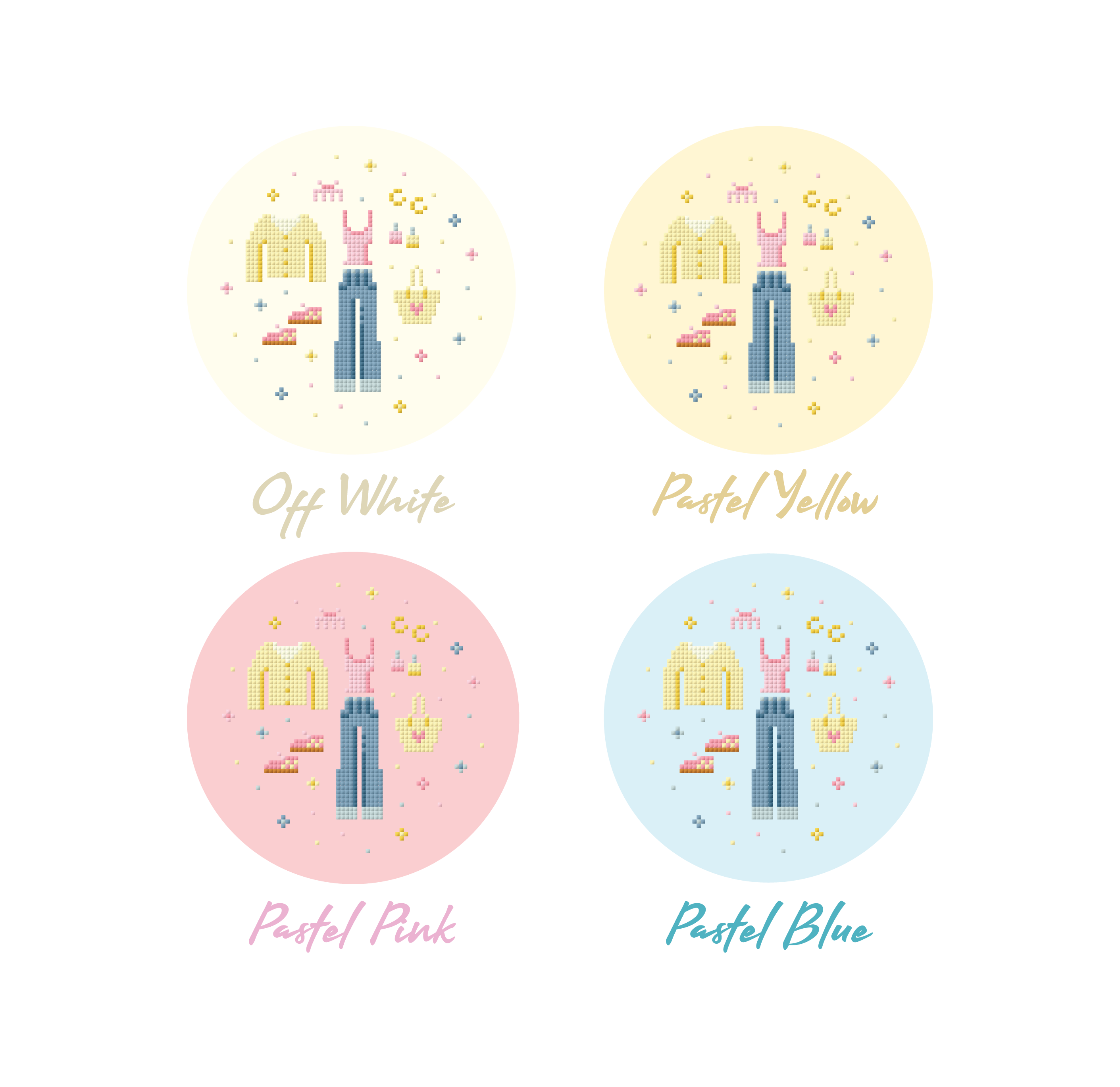 Pink & Yellow